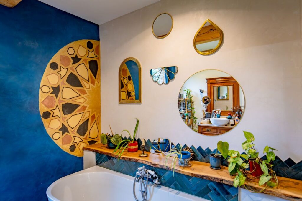 Sgraffito salle de bain