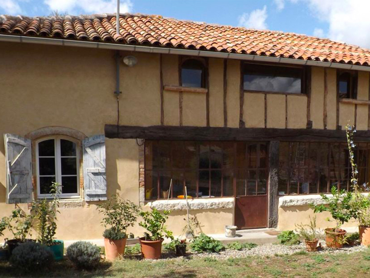 restauration maison Gers 6